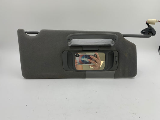 2005-2012 Toyota Avalon Passenger Sun Visor Gray Illuminated OEM D04B64003