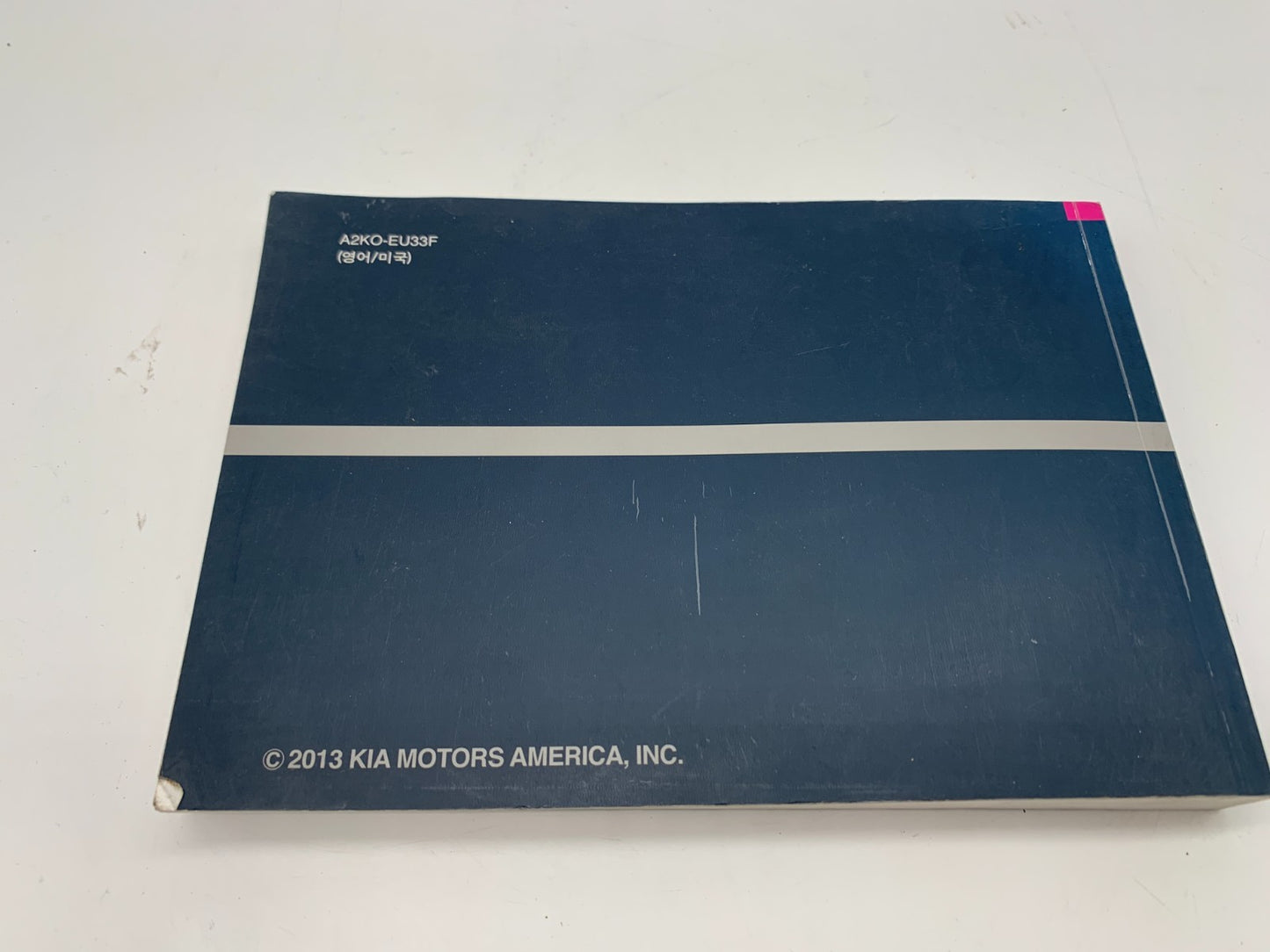 2013 Kia Soul Owners Manual OEM D01B19013