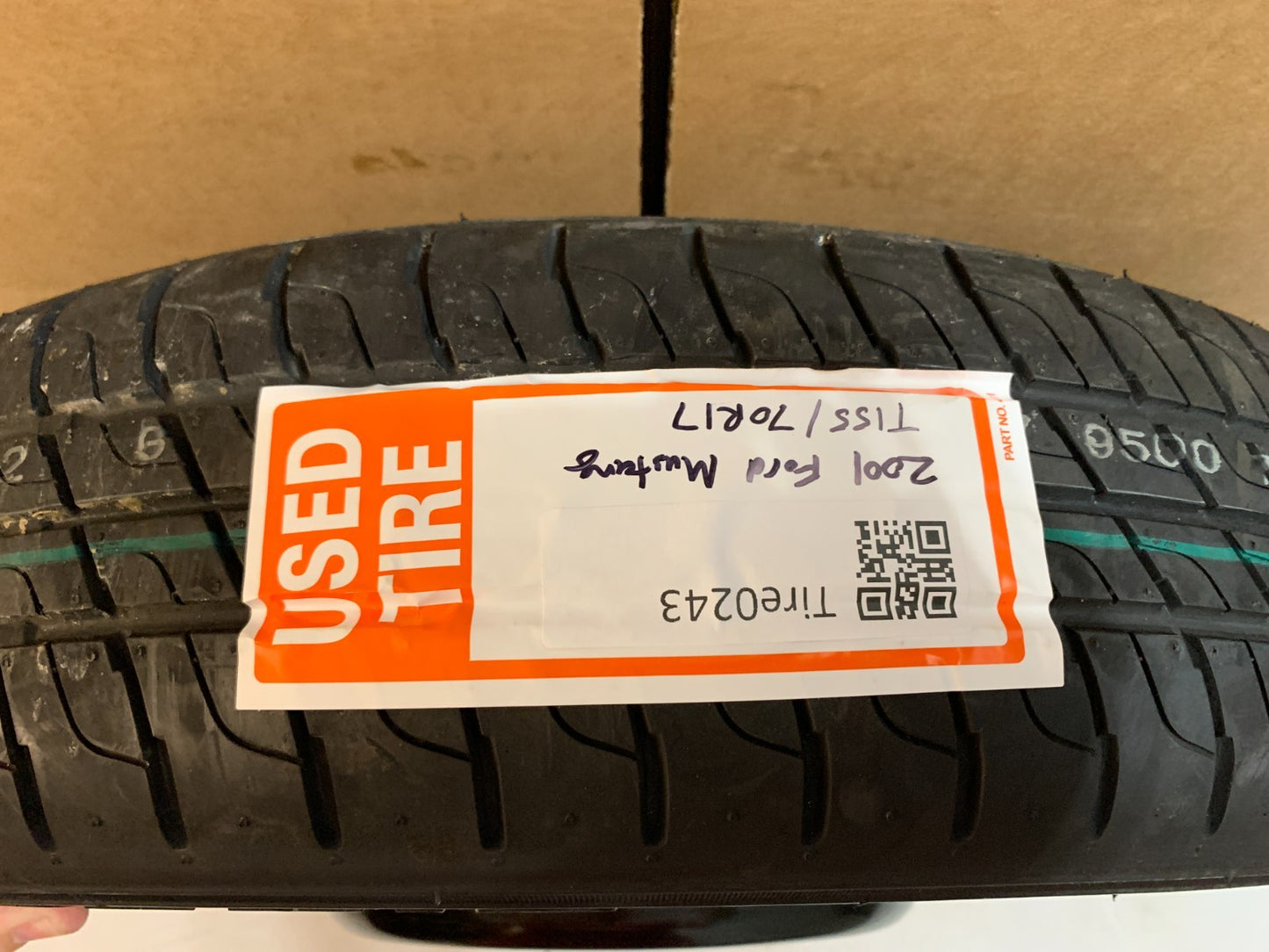 1999-2004 Ford Mustang Spare Tire 17" Wheel Compact Donut T155/70R17