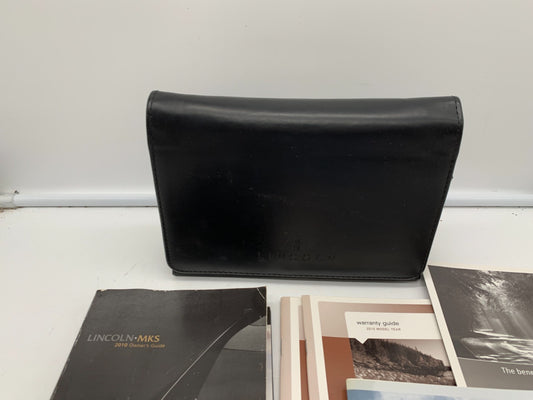 2010 Lincoln MKS Owners Manual Set with Case OEM