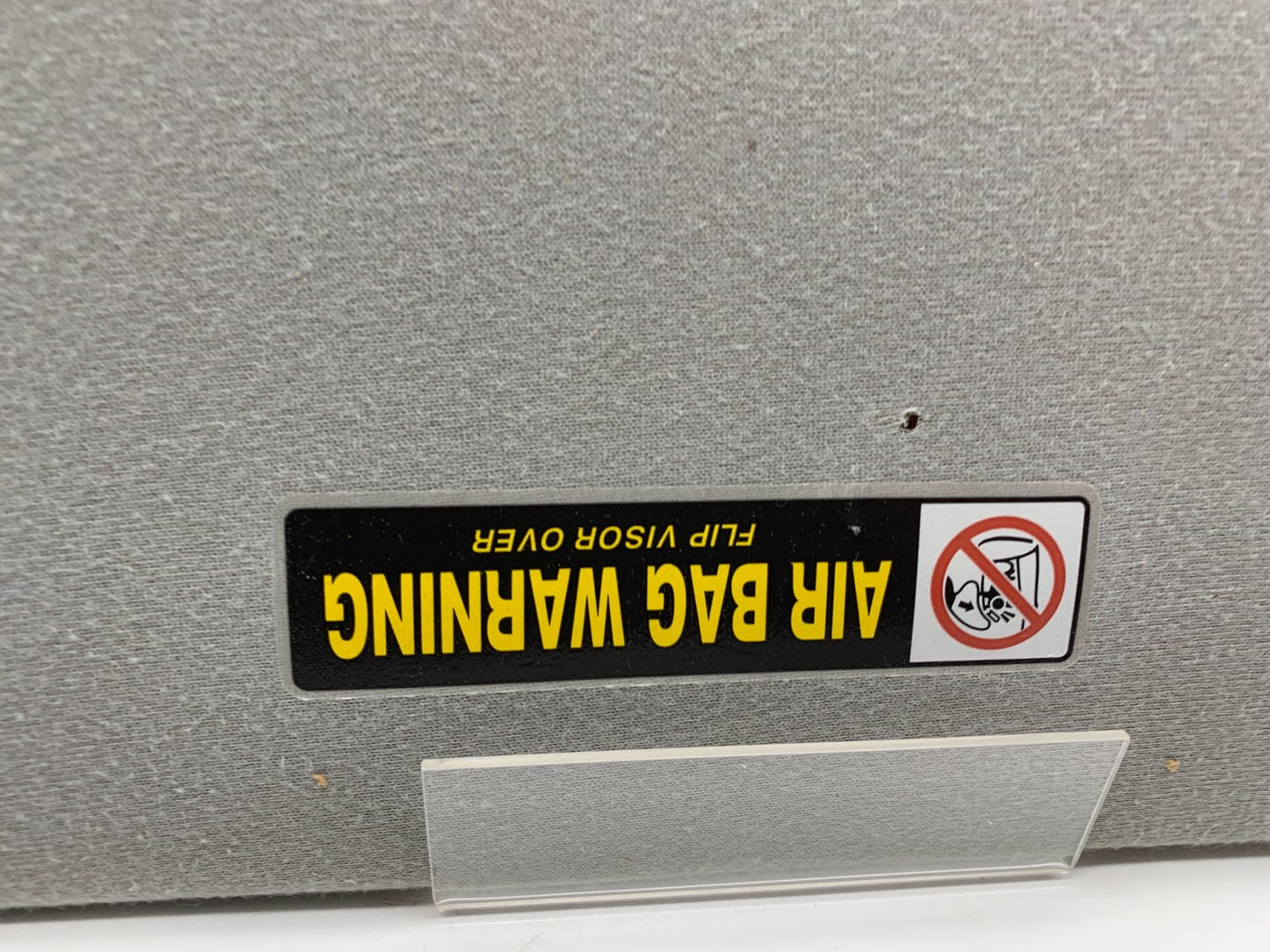 2001-2005 Honda Civic Passenger Sun Visor Gray OEM C03B66012