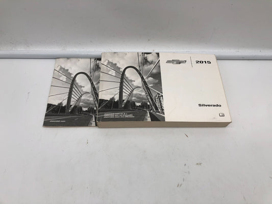 2015 Chevrolet Silverado 1500 Owners Manual Set OEM A04B54045