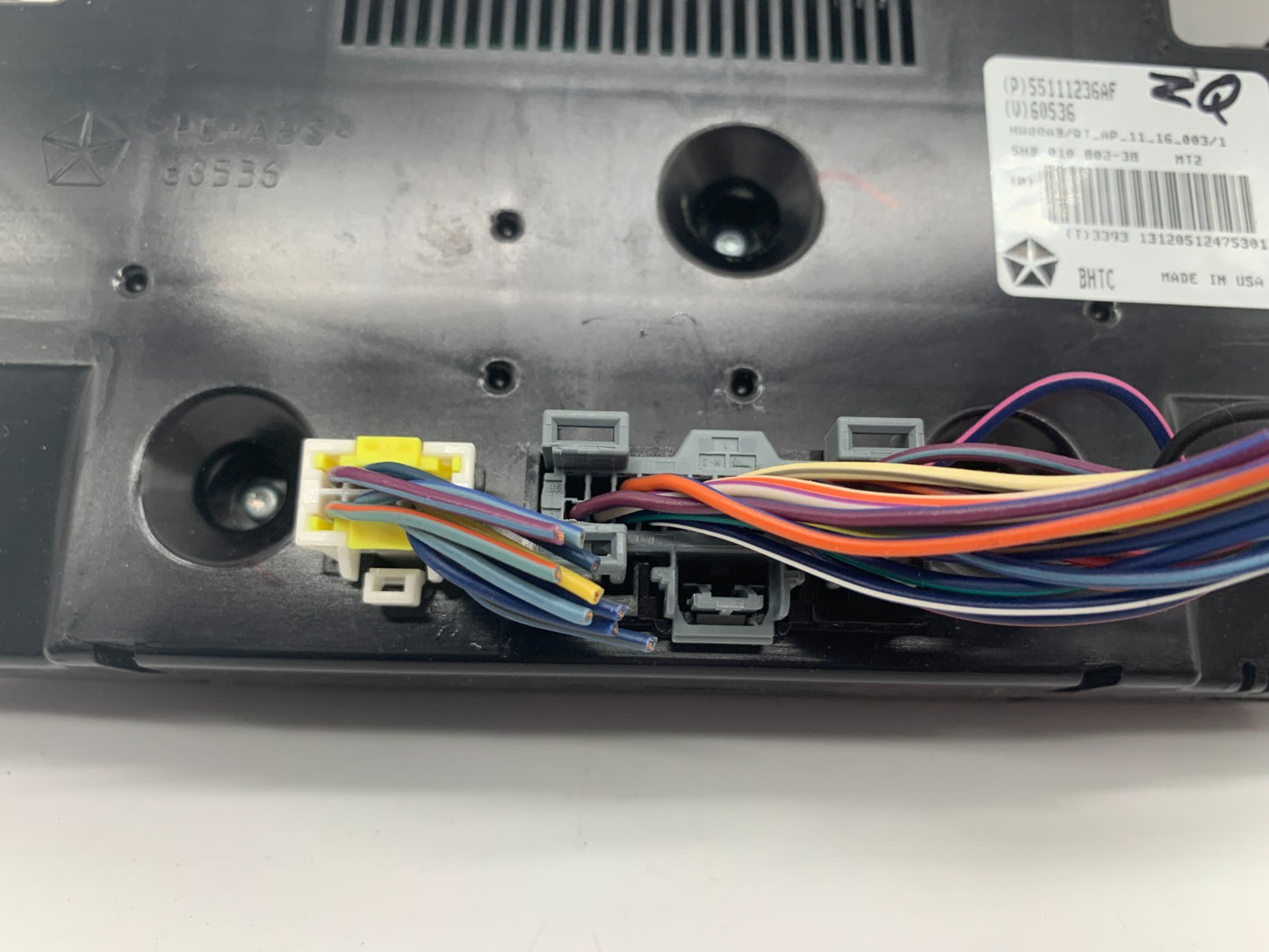 2011-2020 Dodge Caravan Climate Control AC Heater Temperature Unit OE 55111367AH