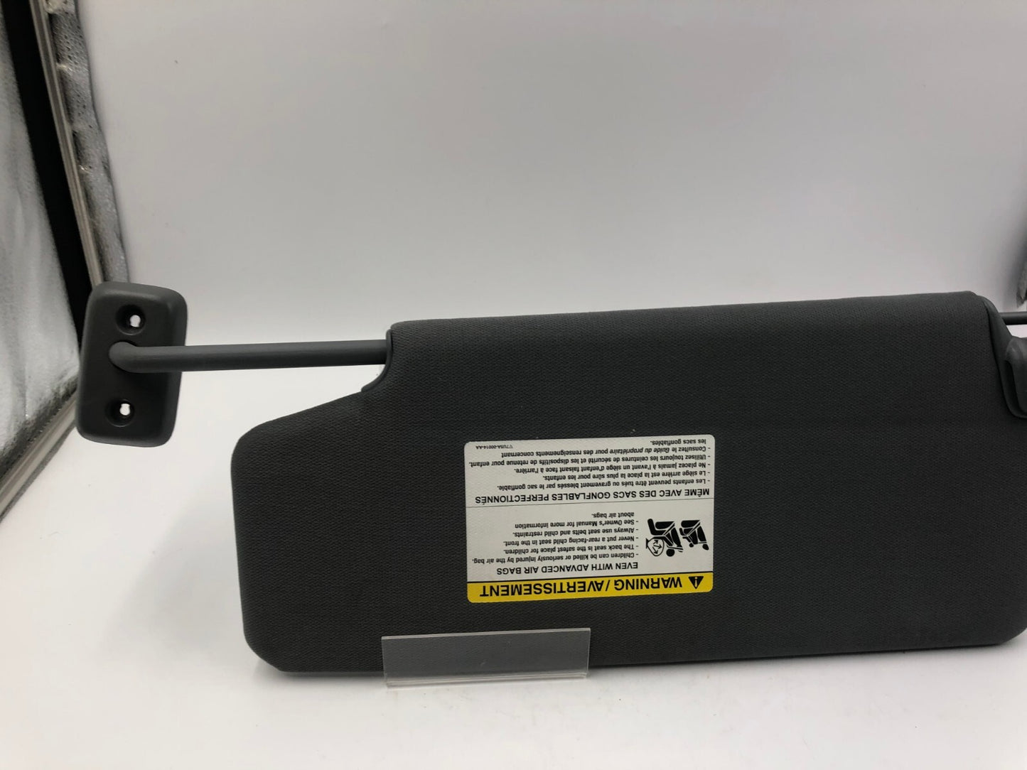 2011-2014 Ford F150 Passenger Sun Visor Sunvisor Gray Illuminated OEM C04B56025