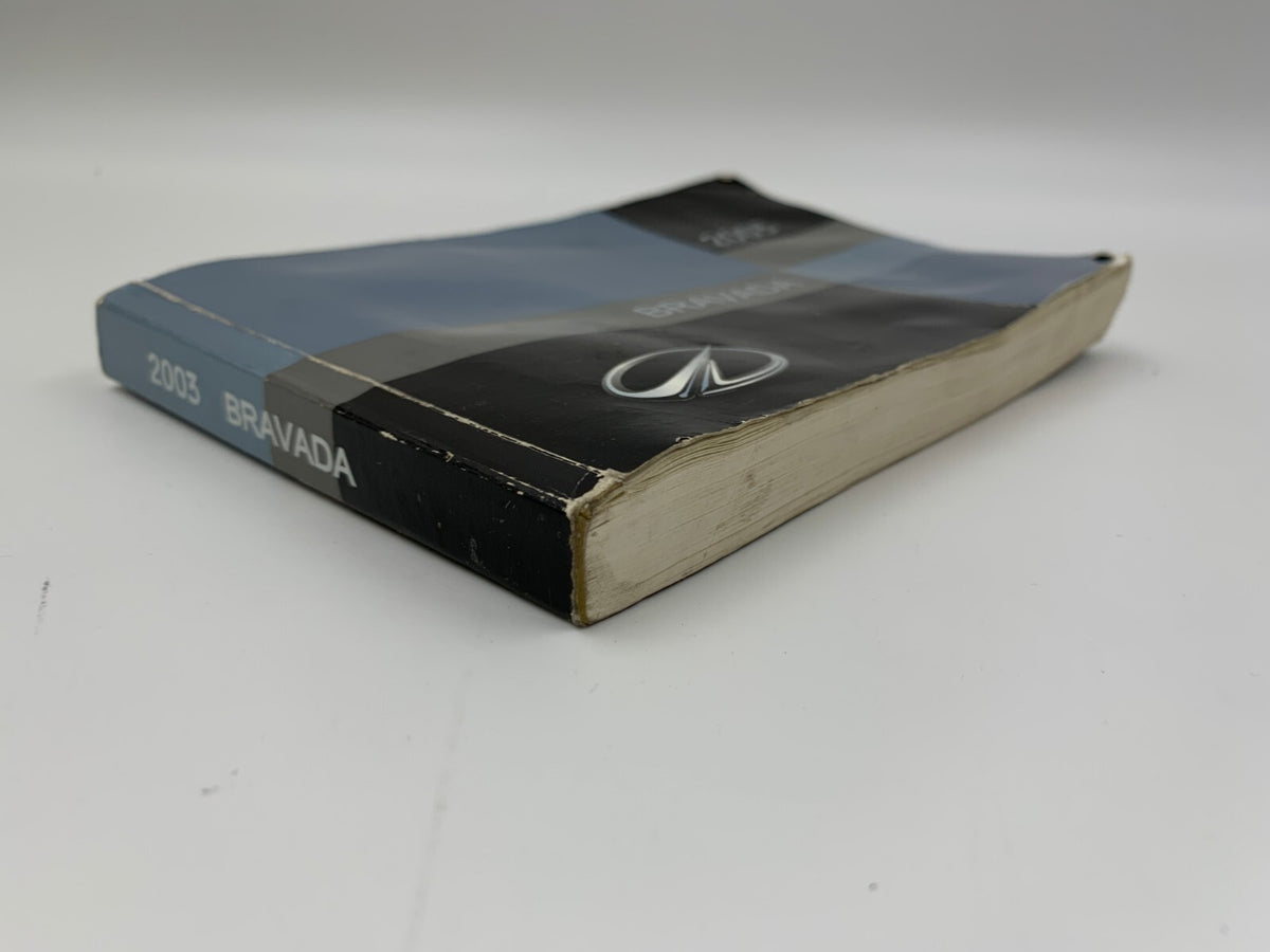 2003 Oldsmobile Bravada Owners Manual OEM B01B11042