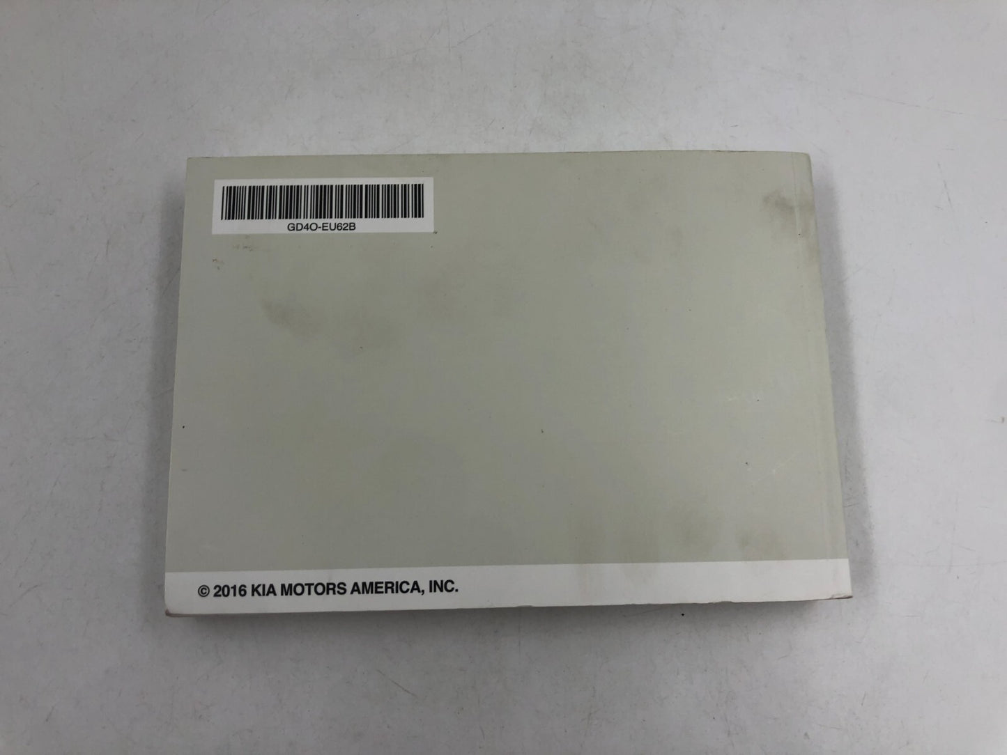 2016 Kia Optima Owners Manual Set with Case OEM D03B27020