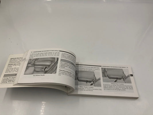 2006 Chrysler Pacifica Owners Manual OEM D04B02085