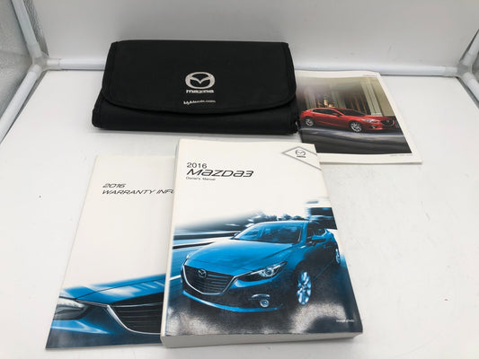 2014 Mazda 3 Owners Manual Set with Case OEM E01B23010