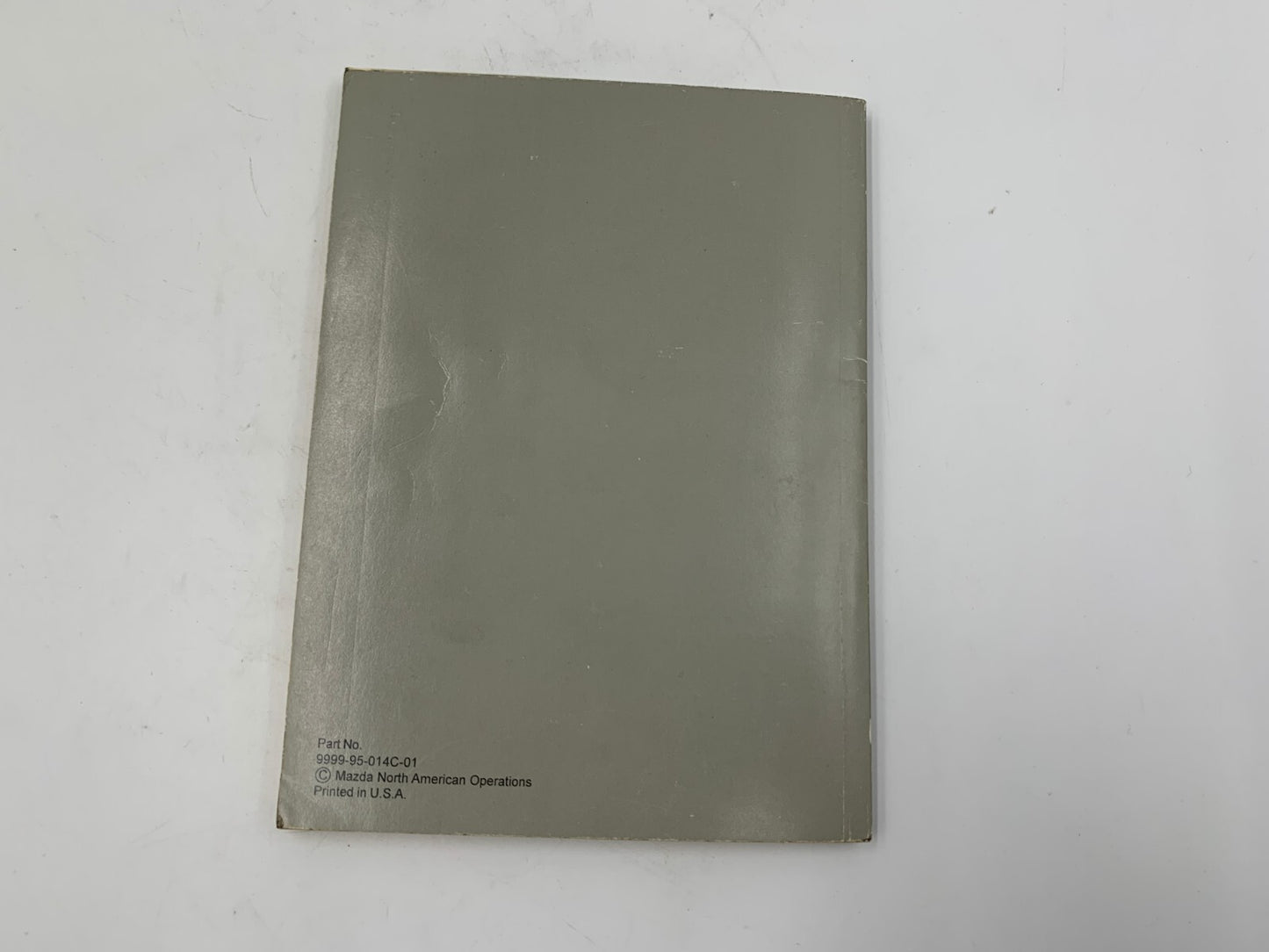 2001 Mazda Tribute Owners Manual with Case OEM C02B52065