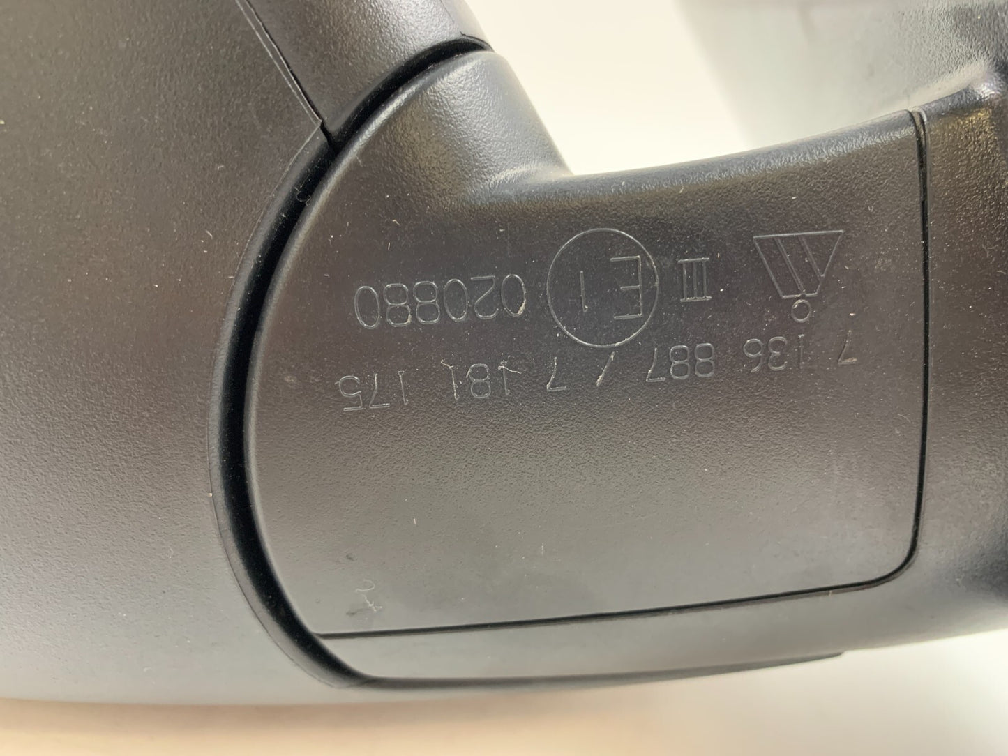 2007-2013 BMW X5 Driver Side View Power Door Mirror Red OEM C02B42002