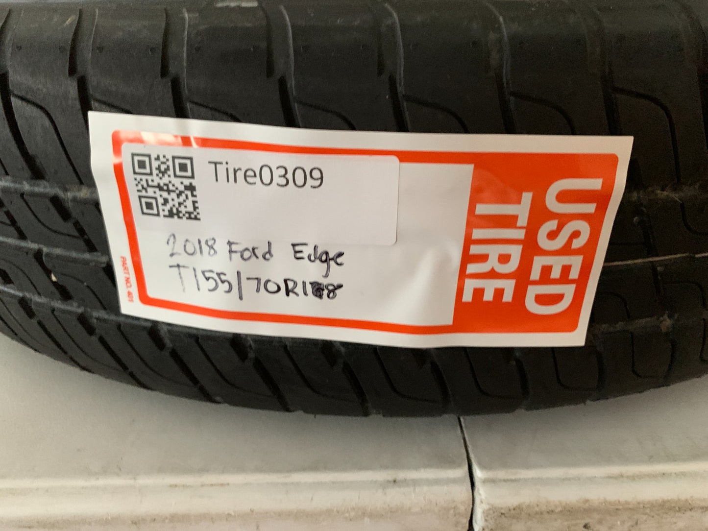 2015-2023 Ford Edge 18" Spare Tire Compact Donut T155/70R18
