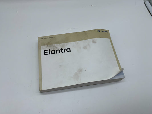 2018 Hyundai Elantra Owners Manual OEM B02B16009