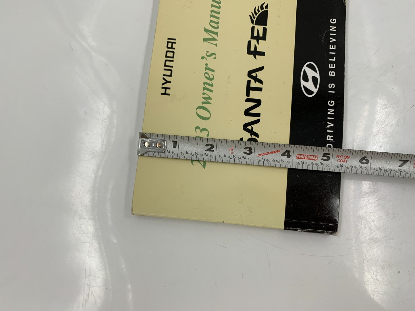 2003 Hyundai Santa FE Owners Manual OEM D01B37008