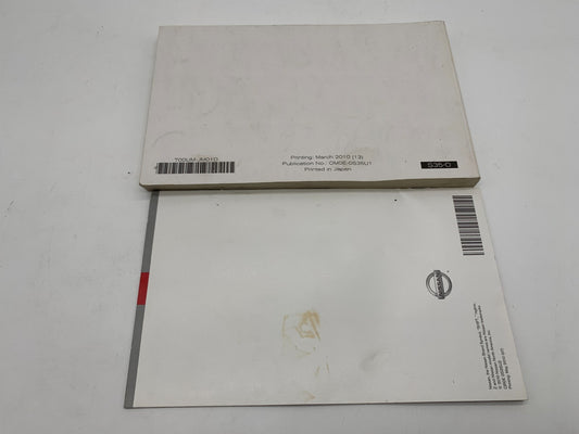 2010 Nissan Rogue Owners Manual Set OEM C01B56014