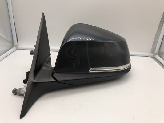 2012-2013 BMW 328i Driver Side View Power Door Mirror Gray OEM A03B37003