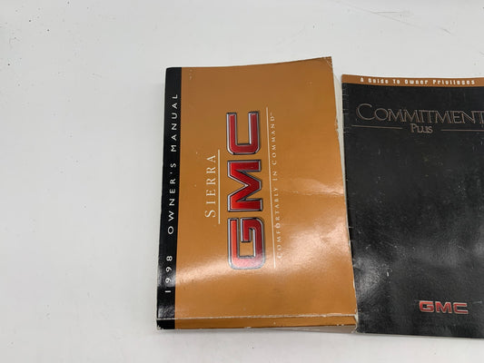 1998 GMC Sierra Owners Manual OEM D01B11005