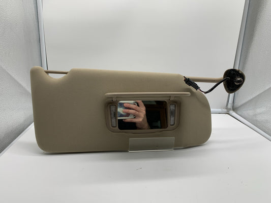 2005-2009 Buick LaCrosse Passenger Sun Visor Tan Illuminated OEM C04B20020