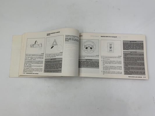 2012 Nissan Altima Owners Manual OEM D04B03029