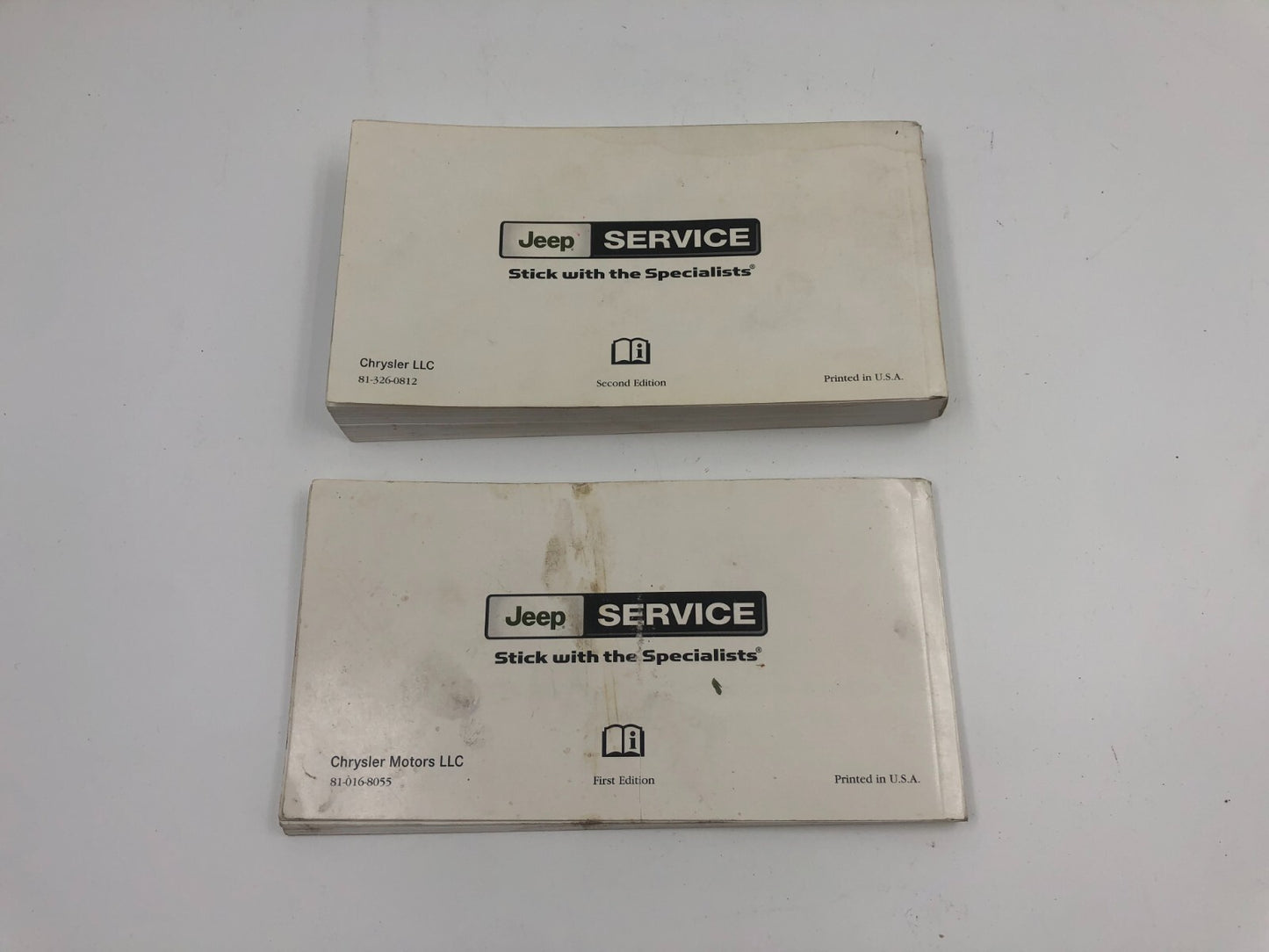 2008 Jeep Patriot Owners Manual Set OEM R01B11007