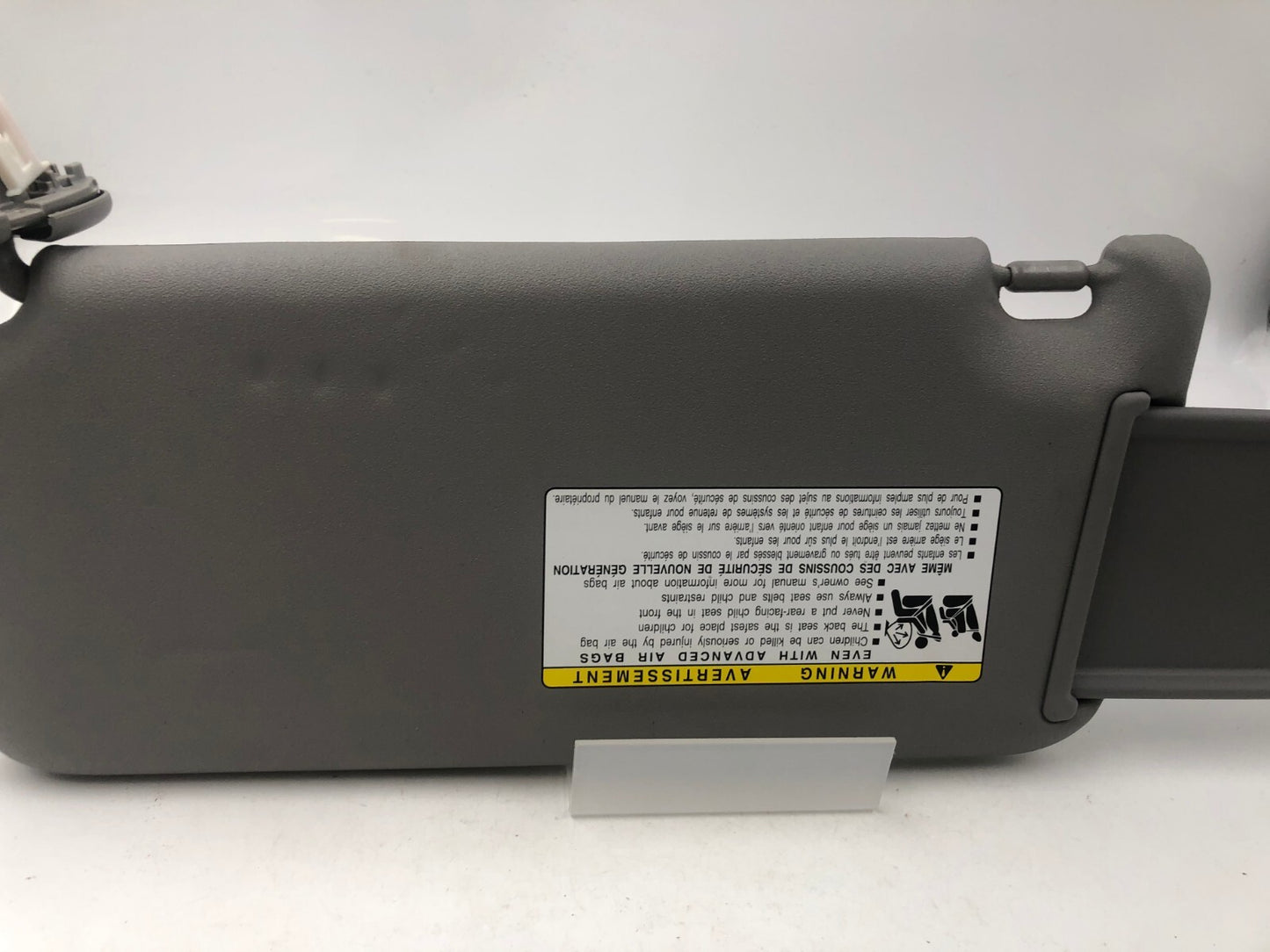 2006-2009 Toyota Rav4 Passenger Sun Visor Gray Illuminated OEM A04B28036