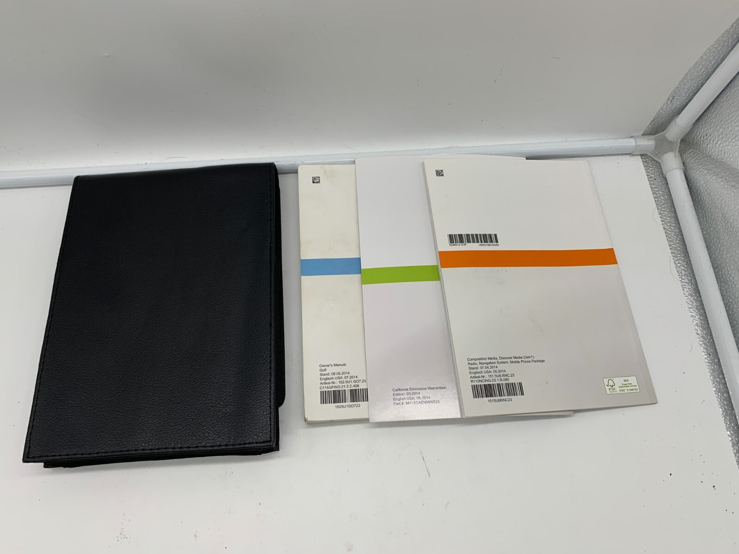 2015 Volkswagen Jetta Owners Manual Set with Case OEM E02B24070