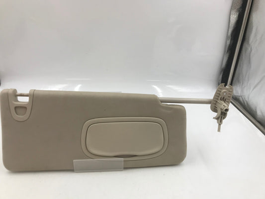 2015 Chrysler 200 Passenger Sun Visor Beige OEM E02B29061