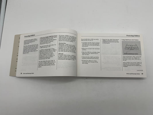 2003 Honda Accord Owners Manual OEM B04B21004