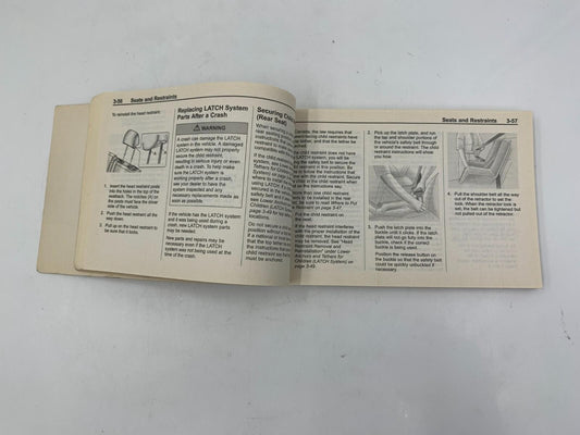 2011 Chevrolet Cruze Owners Manual OEM C04B32030