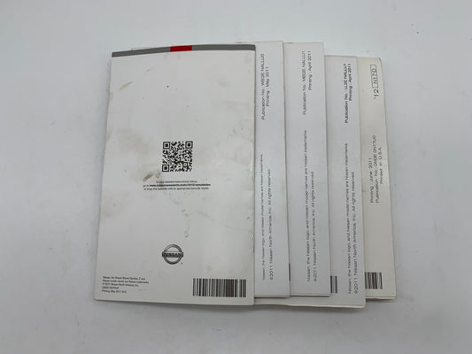 2012 Nissan Versa Owners Manual Set OEM D01B66017