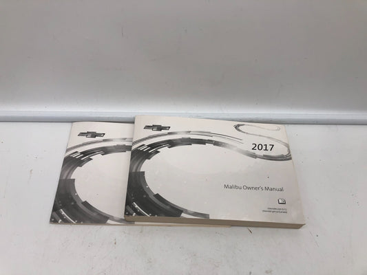 2017 Chevrolet Malibu Owners Manual Set OEM A01B26005