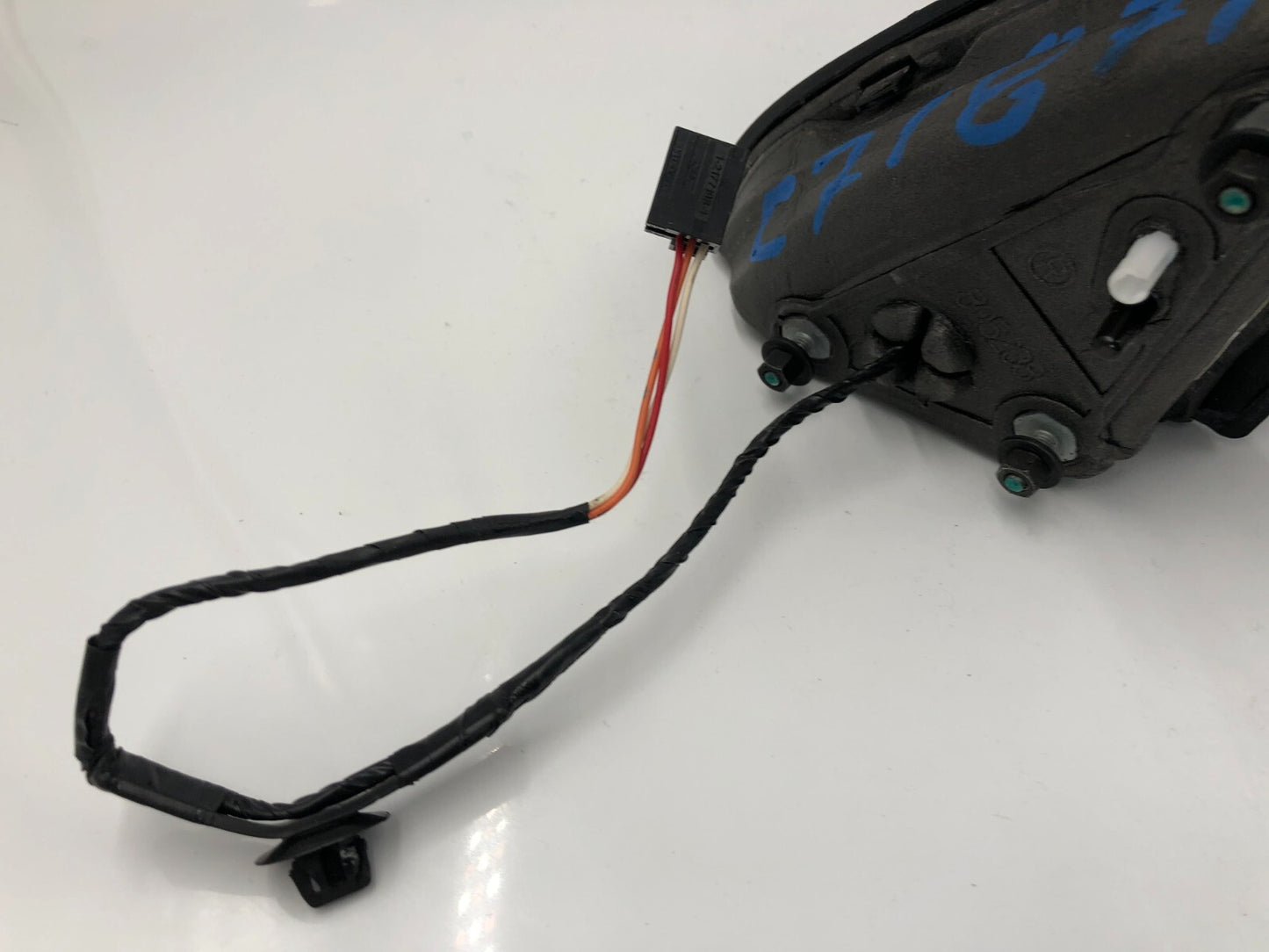 2014-2021 Jeep Cherokee Passenger Side View Power Door Mirror Black A02B15055