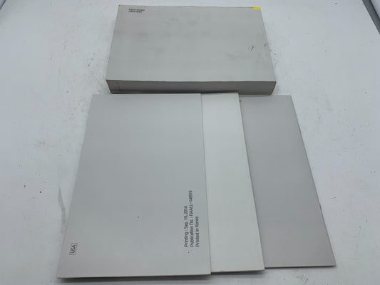 2015 Hyundai Elantra Owners Manual Set OEM A04B63016