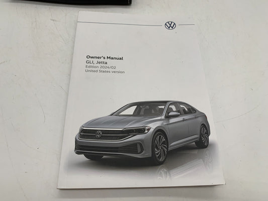 2024 Volkswagen Jetta GLI Owners Manual Set with Case OEM B03B38012