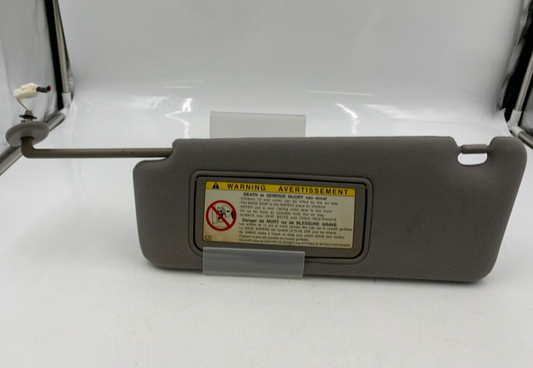 2002-2003 Lexus ES300 Driver Sun Visor Gray Illuminated OEM E03B67005