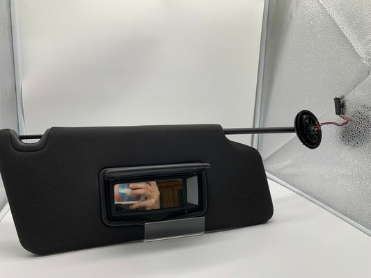 2011-2015 Ford Explorer Passenger Sun Visor Black Illuminated OEM B04B51004