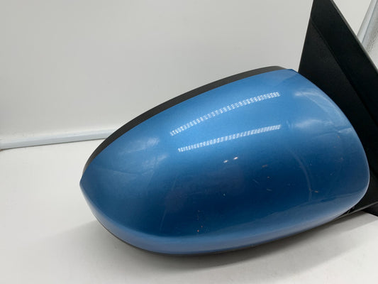 2016-2018 Hyundai Tucson Passenger Side View Power Door Mirror Blue OEM