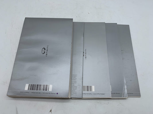 2015 Infiniti Q40 Owners Manual Set OEM A02B50013