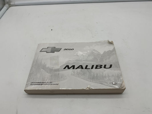 2010 Chevrolet Malibu Owners Manual OEM A01B48005