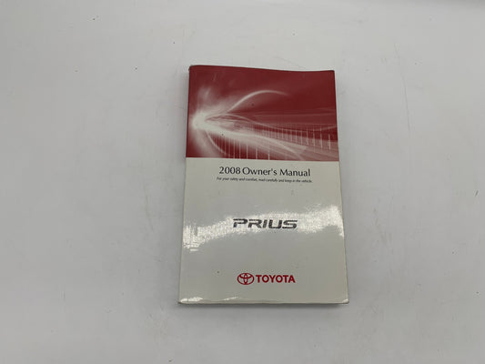 2008 Toyota Prius Owners Manual OEM R01B03023