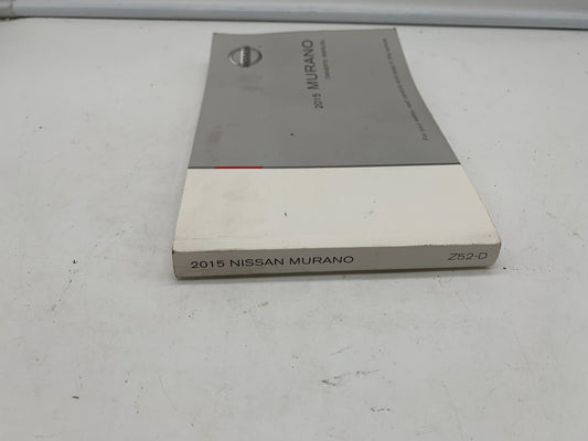 2015 Nissan Murano Owners Manual OEM