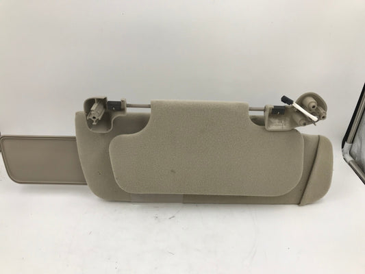 2000 Chevrolet Tahoe Passenger Sun Visor Gray Illuminated OEM B03B50053