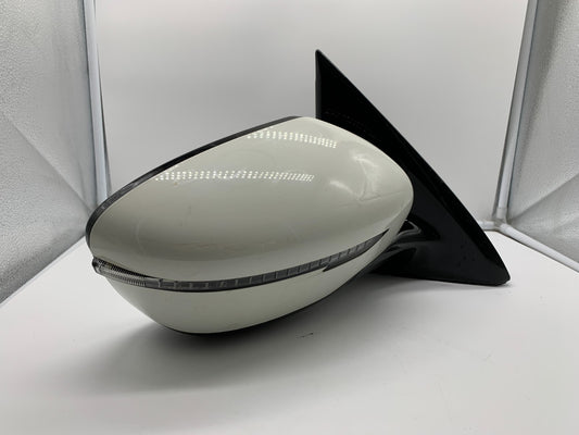 2017 Nissan Pathfinder Passenger Side Power Door Mirror Gray OEM A03B23001