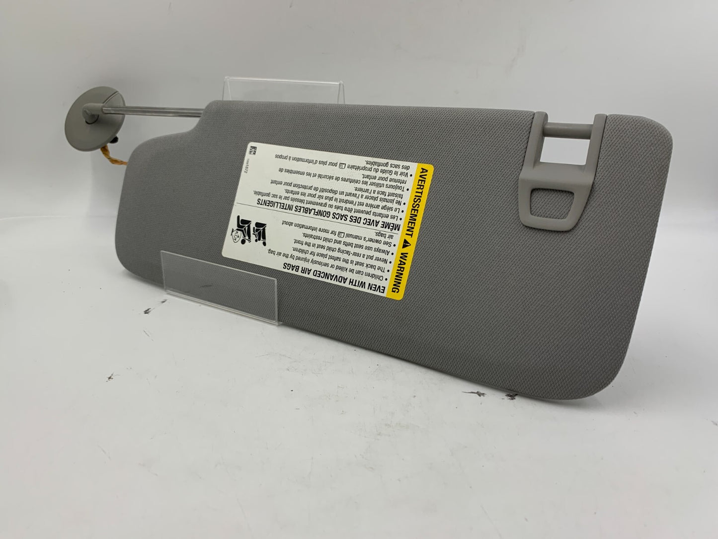 2018-2020 GMC Terrain Passenger Sun Visor Illuminated Gray OEM
