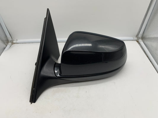 2012-2013 BMW 528i Driver Side View Power Door Mirror Charcoal OEM
