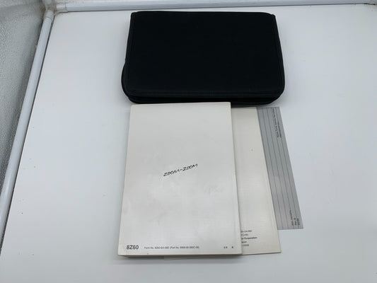 2009 Mazda CX-7 CX7 Owners Manual Set with Case OEM C02B23066