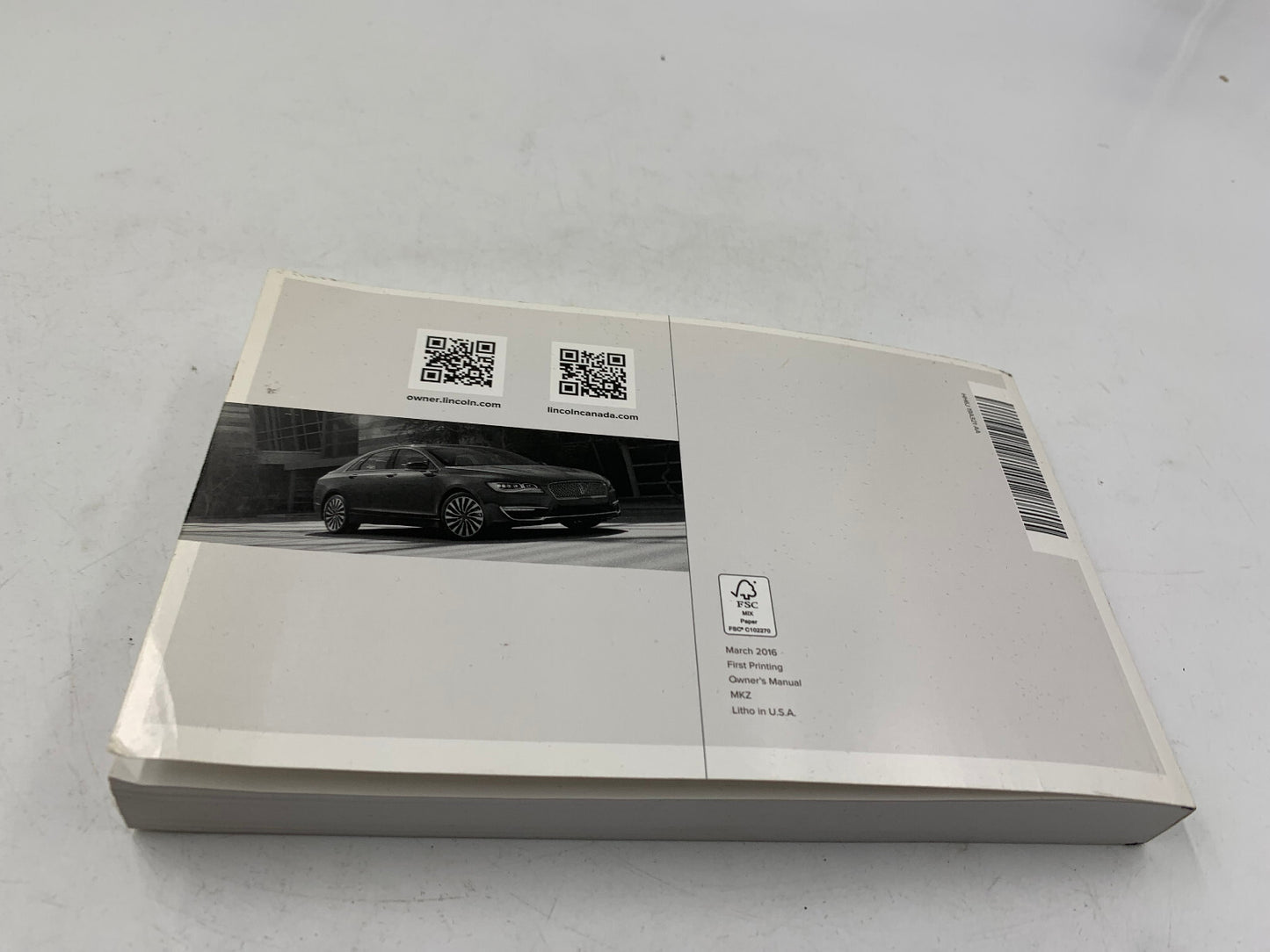 2013 Lincoln MKZ Owners Manual Set with Case OEM D01B69007