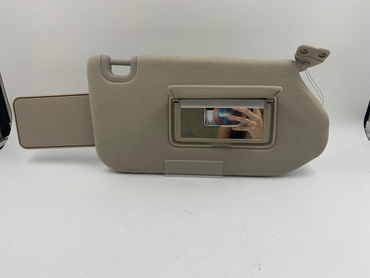 2013-2018 Nissan Pathfinder Passenger Sun Visor Illumination Gray OEM A04B18052