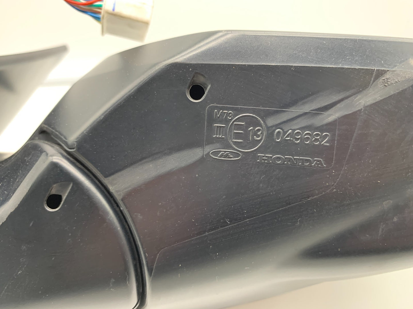 2017-2021 Honda Civic Passenger Side View Power Door Mirror Black OEM C01B56010