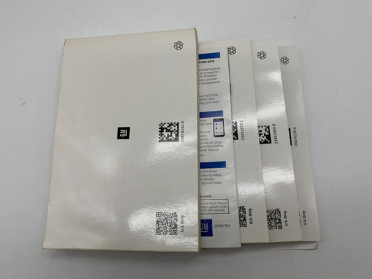 2017 Chevrolet Silverado Owners Manual Set OEM C03B21050