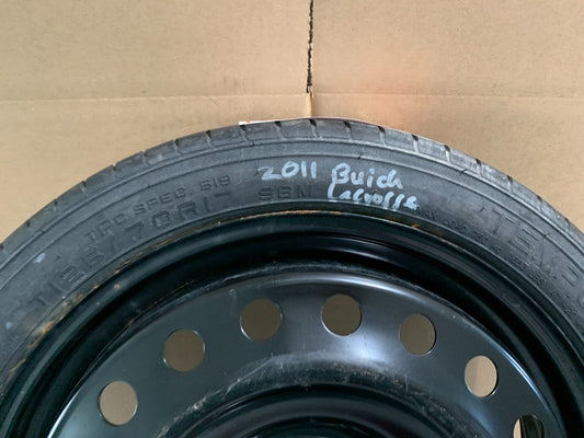 2010-2016 Buick Lacrosse 17" Spare Tire Compact Donut T125 70R17 OEM
